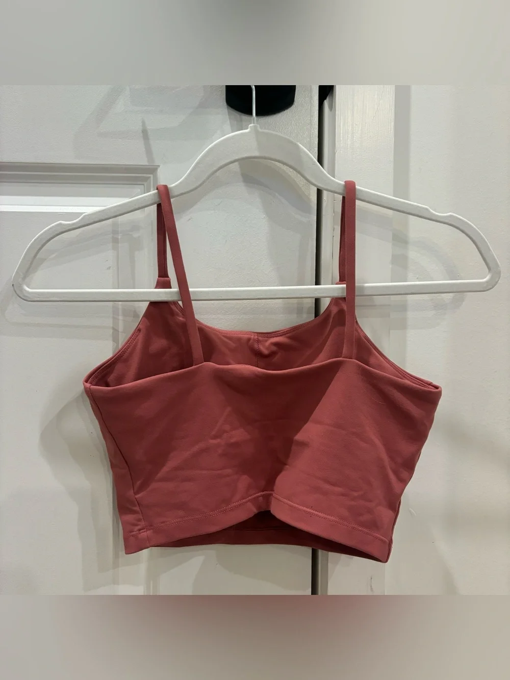 Pink padded workout tank top - Picture 2 of 2